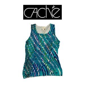 Cache Multi-Color Knot Top. Sz S